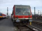 Der Triebwagen der Baureihe 628 673-6 stand am 04.01.2008 abgestellt im ICE-Werk Dortmund. Ich hatte mich einer Fhrung angeschlossen und daher die ausdrckliche Genehmigung fr dieses Foto!