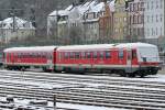 Der 628 464-9 steht abgestellt in Koblenz HBF am 18.12.2010