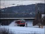 Drei 628er sind als RE17  SAUERLAND-Express  nach Hagen unterwegs. (25.12.2010)