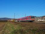 628 323 am 2.3.11 als RB 28339 nach Frth(Odenw) bei der Ausfahrt in Ltzelsachsen.