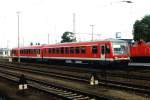 928 651-9/628 651-2 mit RB 28085 Cottbus-Spremberg auf Bahnhof Cottbus am 22-7-2005.