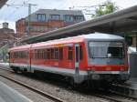 928 314 mute,am 28.Mai 2011,auf der Fahrt von Wismar nach Ludwigslust auch ein Halt in Schwerin Hbf einlegen.