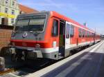 628 414 am 24. Mai 2011 als RB nach Selb in Hof Hbf.