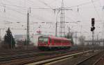 DB 628 906 als RB 13626 von Mainz Hbf nach Trkismhle, in Mainz-Mombach; 03.03.2012