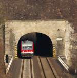 Bin schon da.........

Die RB Mainz - Trkismhle in Gestalt von 628 475 im  Gefallener Fels Tunnel  in Idar-Oberstein.

KBS 680 15.03.2012