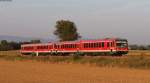 628 236-2 und 628 289-0 als RE 20746 (Erzingen(Baden)-Basel Bad Bf) bei Erzingen 24.9.13