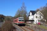 628 301 als RB 12426 (Andernach - Kaisersesch) in Urmersbach am 09.03.14