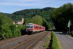 628 457 & 628 427 als RB 11405 (Köln Messe-Deutz - Trier Hbf) in Mürlenbach am 26.05.14