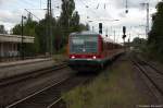 628 645-3 & 928 600-5 als RB (RB 14962) von Braunschweig Hbf nach Uelzen, bei der Einfahrt in Uelzen.