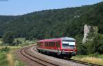 628 340-2 als RB 22361 (Munderkingen-Ulm Hbf) bei Arnegg 2.7.15