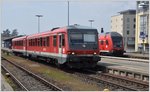 628 549 als Rb 28629 zum Hafen in Friedrichshafen Stadt.