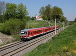 Der 628 432 und der 628 571 am 06.05.2016 unterwegs bei Hagelstadt.