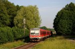 628 429 (95 80 0628 429-2 D-DB) + 419 (95 80 0628 419-3 D-DB) als RB59303 am 18.06.2013 bei Freihung