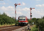 628 685-0 als RB 23532 (Crailsheim-Würzburg Hbf) in Markelsheim 15.8.16