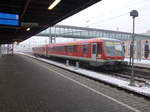 RB nach Biberach(Süd) am 11.02.17 Ulm Hbf