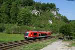 641 011-2 als RB 26743 (Erzingen(Baden)-Schaffhausen) bei Neuhausen 25.4.11