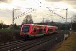 641 029 DB Regio bei Staffelstein am 10.01.2014.