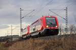 641 028 DB Regio bei Reundorf am 04.03.2015.