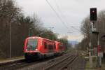 641 028 DB Regio in Michelau/ Oberfranken am 23.12.2015.