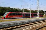 642 188  Joseph von Fraunhofer  (Siemens Desiro Classic) der Elbe-Saale-Bahn (DB Regio Südost) als RE 17771 (RE10) von Magdeburg Hbf nach Erfurt Hbf verlässt den Bahnhof Sangerhausen. [19.7.2017 - 17:52 Uhr]