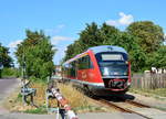 Nachschuss auf 642 189 in Nienburg.

Nienburg 30.07.2018