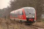 642 194-5 der Elbe-Saale-Bahn fhrt als Sonderfahrt von Lutherstadt Wittenberg nach Leipzig Hbf ber die ex-KBS 218.