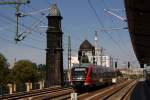 642 657 als Dienstfahrt bei Dresden Mitte, 19.08.09