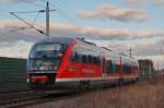 642 191 zwischen Growudicke und den Havelbrcken in Rathenow. 07.03.2010