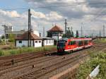 Die 642 673 am 09.07.2011 bei der Einfahrt in Kthen.