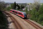 642 002 als RB 16872 Blankenstein-Saalfeld am 02.05.2012 in Unterlemnitz.