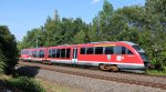 Portrait von der 642 737/237, sie kam am 27.05.2013 mit dem Sonderzug aus Kayna zurck nach Chemnitz Hbf am heimischen Garten in Zwickau vorbei.