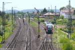 642 575 verließ am 11.5.11 Breitengüßbach in Richtung Ebern.