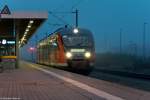 642 691-9 als RB34 (RB 17966) von Rathenow nach Stendal in Rathenow. 30.10.2015