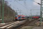 643 220 in Stolberg Hbf am 27.03.11