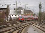 Wegen den Weihnachtsverkehr fuhr die RB 64 zur Hauptverkehrszeiten mit 3 Einheiten von Gronau nach Münster.