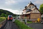 Bf Bad Mnstereifel mit 644 040 im Abendlicht - 08.06.2012