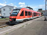 RB nach Göttingen steht zur Abfahrt bereit in Nordhausen am 26.04.2017