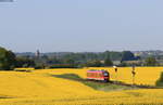 648 352 als RB 11209 (Puttgarden-Lübeck) bei Groß Schlamin 31.5.21