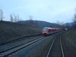 Zwei 648- Lint41- auf dem Weg nach Bad Harzburg von Oker kommend.