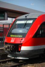 648 312 am 11.06.08 als RB 35767 nach Simmelsdorf-Httenbach im Hbf Nrnberg