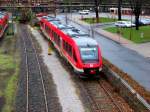 Die Br 648 265 steht abgestellt in Kreiensen. (13.11.10)