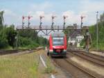 648 262 fhrt am 02. August 2012 als RB von Holzminden nach Gttingen in Bad Harzburg ein.