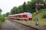 Am 5.Juli 2012 erreichen 648 251 & 269 als RB Seesen->Braunschweig Hbf den Bahnhof Salzgitter-Ringelheim.