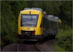 VT 202.1 alias 648 402-5 der HLB bei Königstein. Mai 2018.