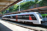 BR 648 504-6 von Abiello am 29.07.2019 Abfahrbereit von Gleis 4 in Wuppertal HBF