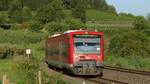 650 314 fährt als RB nach Lindau bei Bodolz um eine Kurve. Aufgenommen am 8.9.2018 18:10