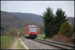 Zwei 650er sidn unterwegs nach Ulm Hbf. Aufgenommen bei Knigsbronn am 19.04.08.
