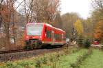 650 311-4 ist am 15.11.2008 auf dem Weg von Pforzheim nach Horb, aufgenommen bei Unterreichenbach.