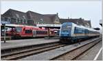 4024 023-6, 650 318 und Alex 223 071 in Lindau Hbf.