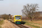 VT 650.81 als SWE74221 (Riegel-Malterd.NE-Breisach) bei Burkheim 14.3.17
